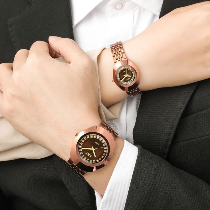 Luxury Creative New Couple Watches Women Men Watch Women Coffee