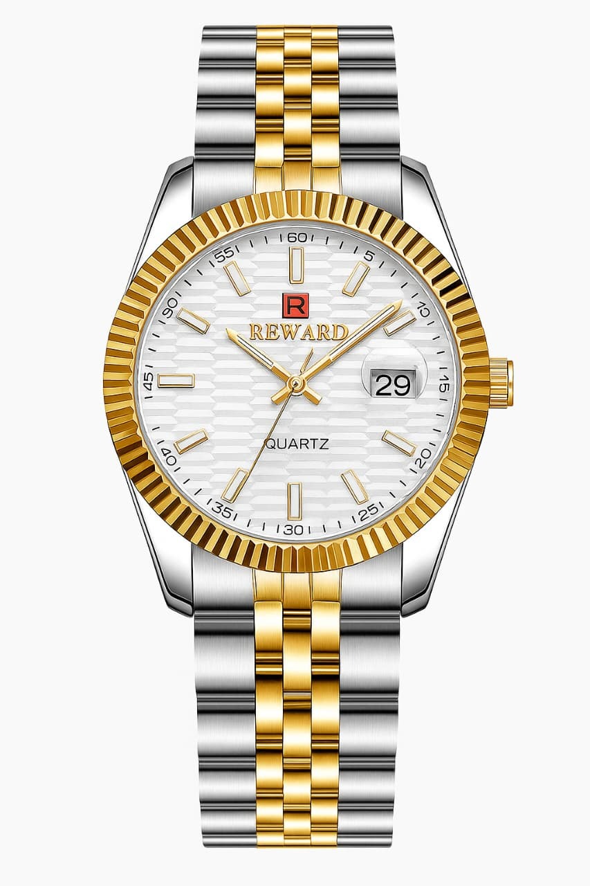 REWARD Men’s Collection Watch – New Model | Date Working | Butterfly Lock | Luxury Wristwatch - Image 7