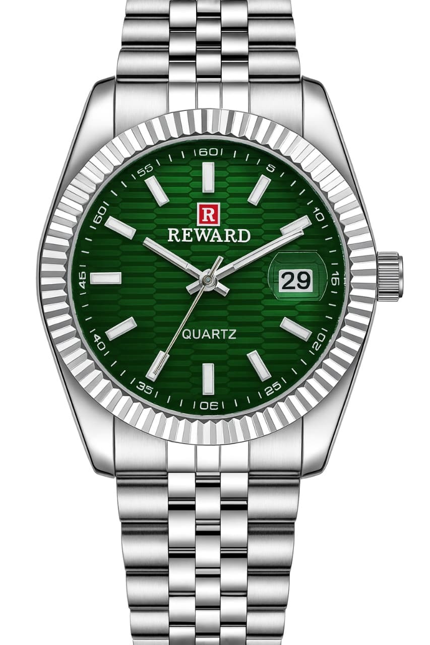 REWARD Men’s Collection Watch – New Model | Date Working | Butterfly Lock | Luxury Wristwatch - Image 6