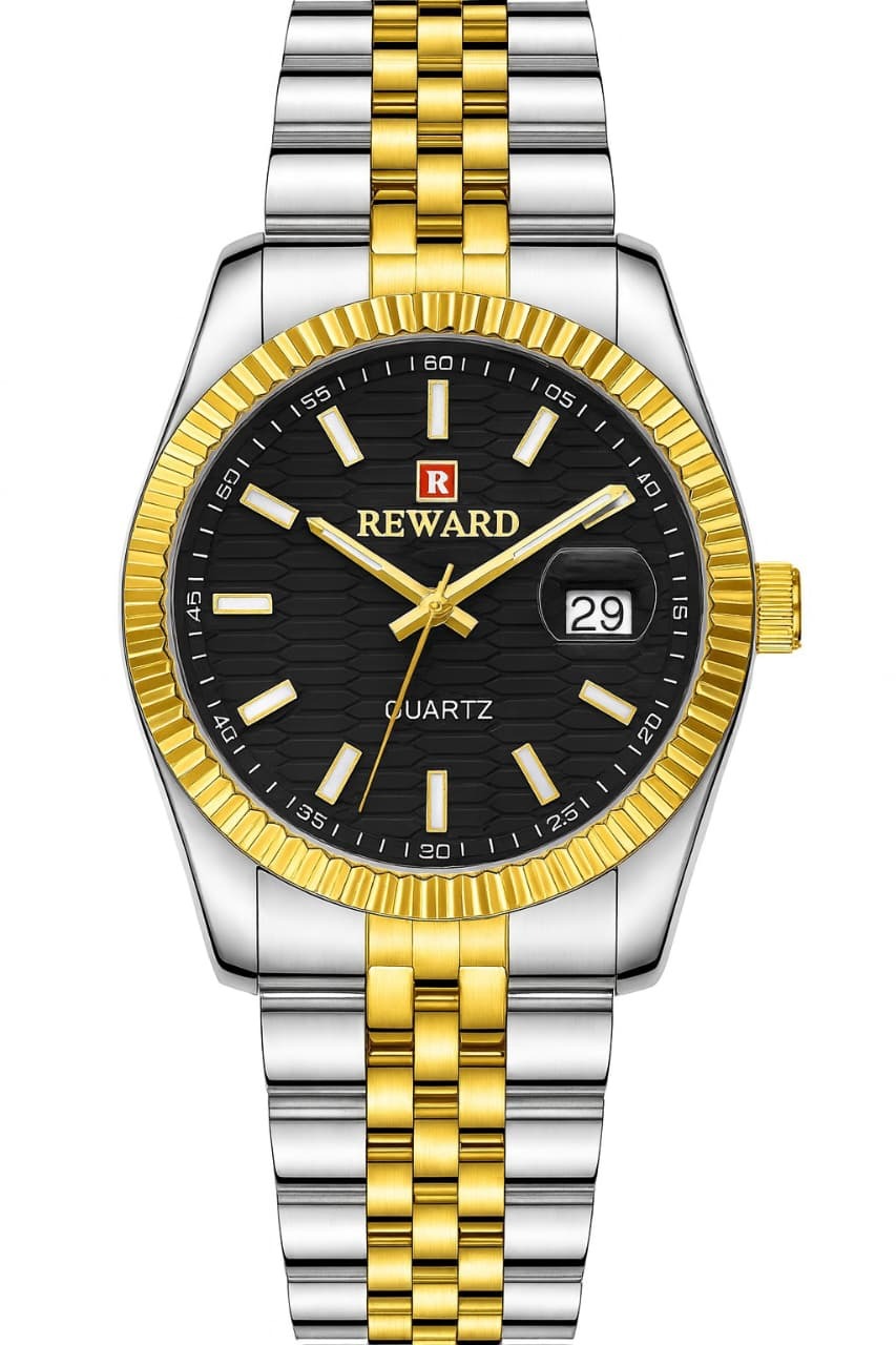 REWARD Men’s Collection Watch – New Model | Date Working | Butterfly Lock | Luxury Wristwatch - Image 5