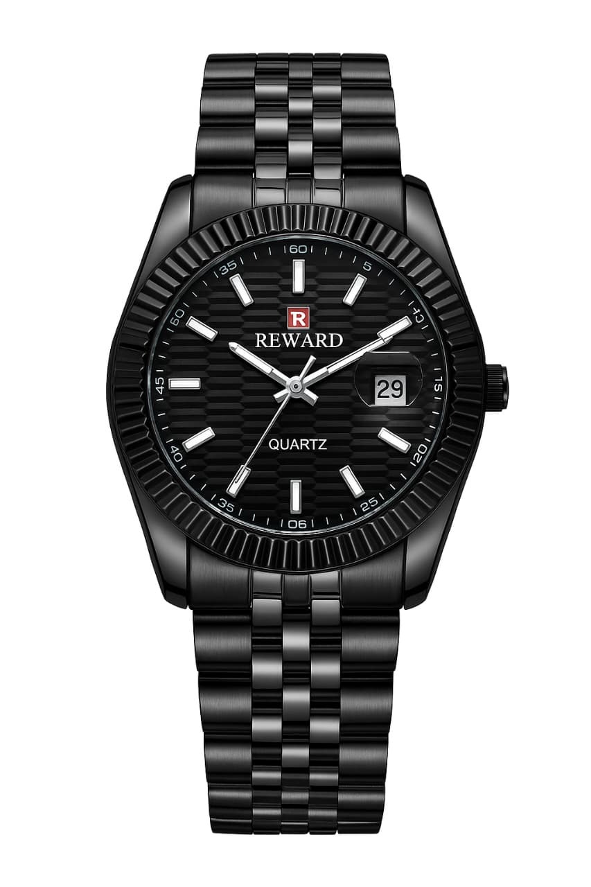 REWARD Men’s Collection Watch – New Model | Date Working | Butterfly Lock | Luxury Wristwatch - Image 4