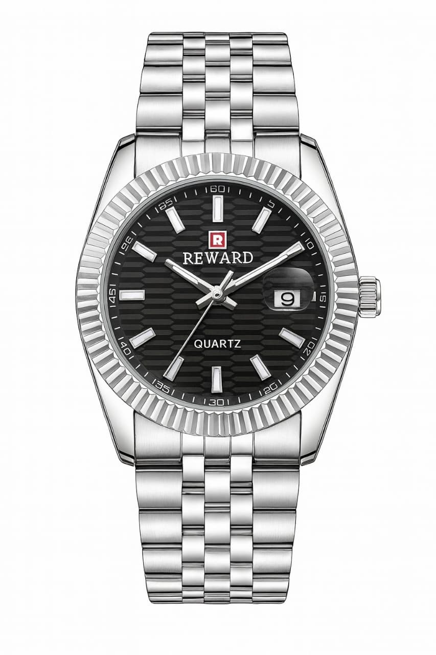 REWARD Men’s Collection Watch – New Model | Date Working | Butterfly Lock | Luxury Wristwatch - Image 3